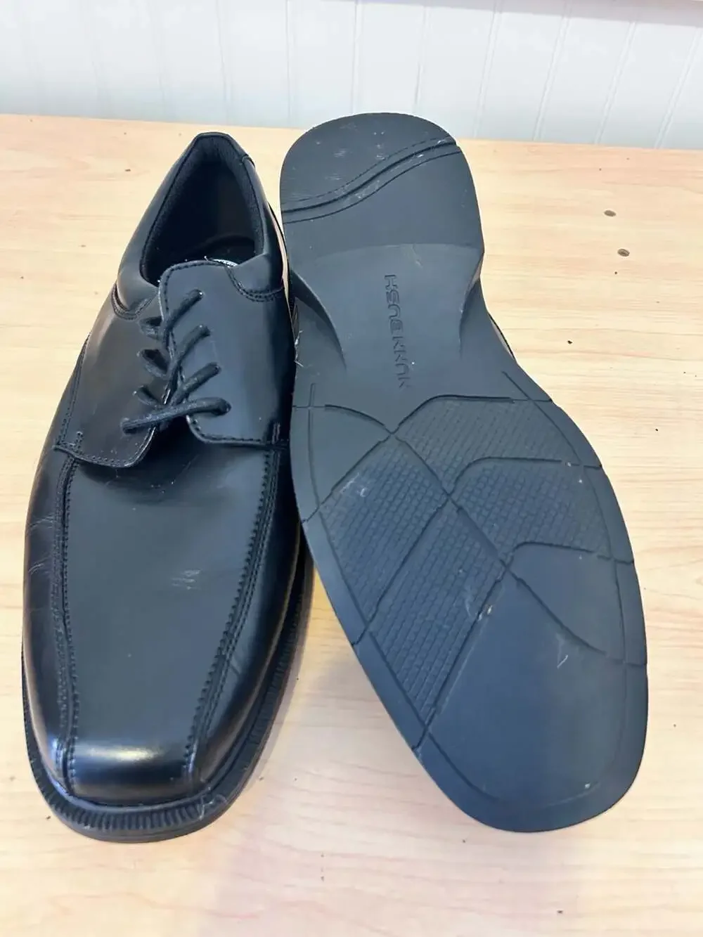 Nunn Bush Mens 84221-001 Comfort Gel Bicycle Toe Lace-Up Oxford Shoes